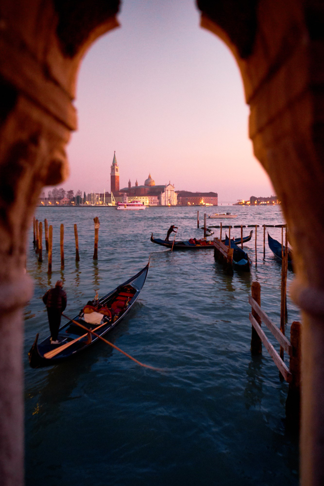 venezia di sera ti porto a bacari